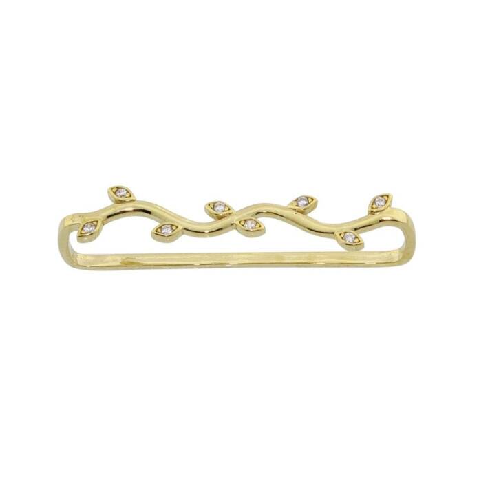 Taşlı Dal Indüstrial Earcuff - 1