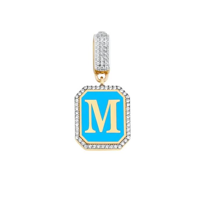 Taşlı Harf Charm - 1