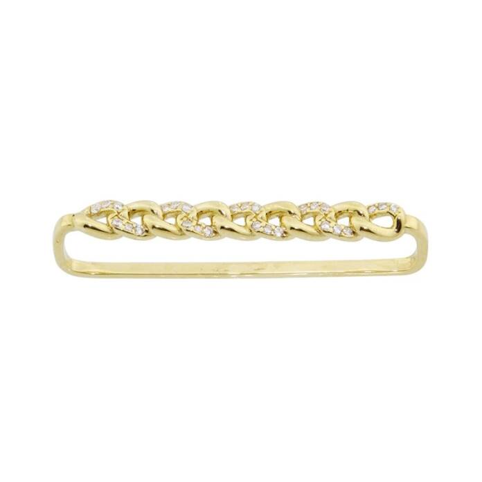 Taşlı Indüstrial Earcuff - 1