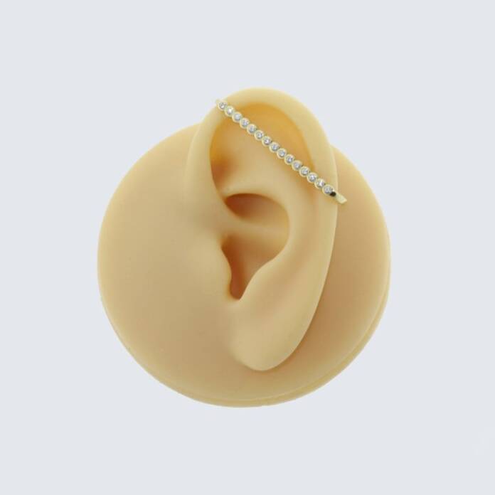 Taşlı Industrial Earcuff - 2