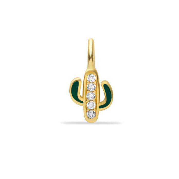 Taşlı Kaktüs Charm - 1