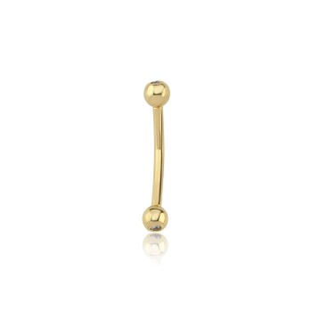 Taşlı Kaş Rook Piercing - 3