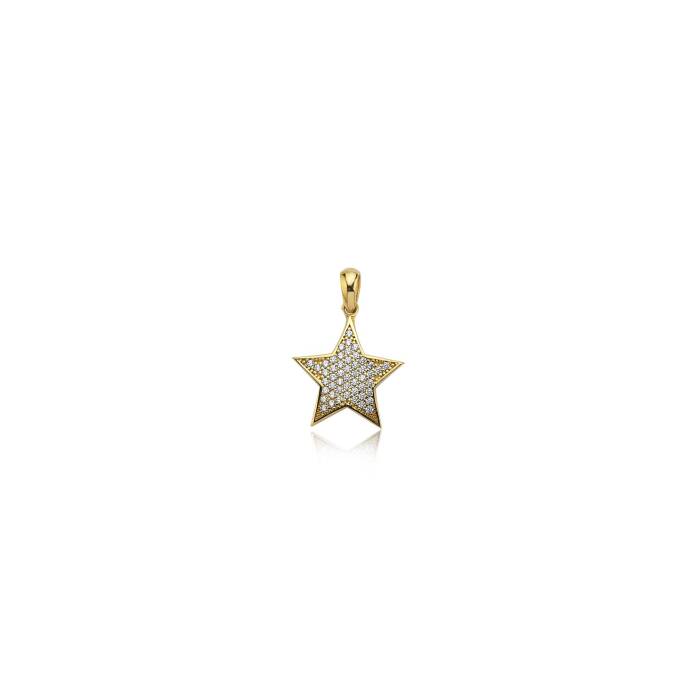 Taşlı Star Kolye - 4