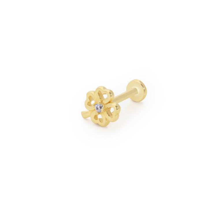 Tektaş Yonca Tragus Piercing - 1