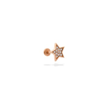 Tırnaklı Taşlı Star Tragus Piercing - 1