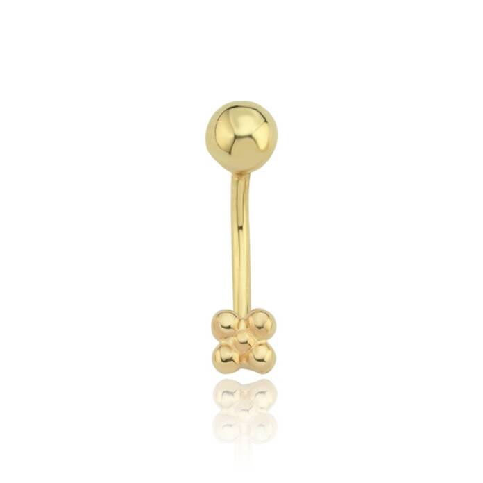 Top Çiçek Göbek Piercing - 1