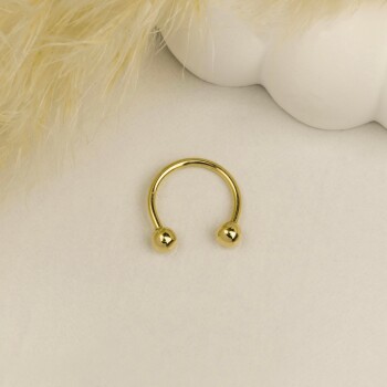 Toplu Minimal Yarım Halka Piercing - 2