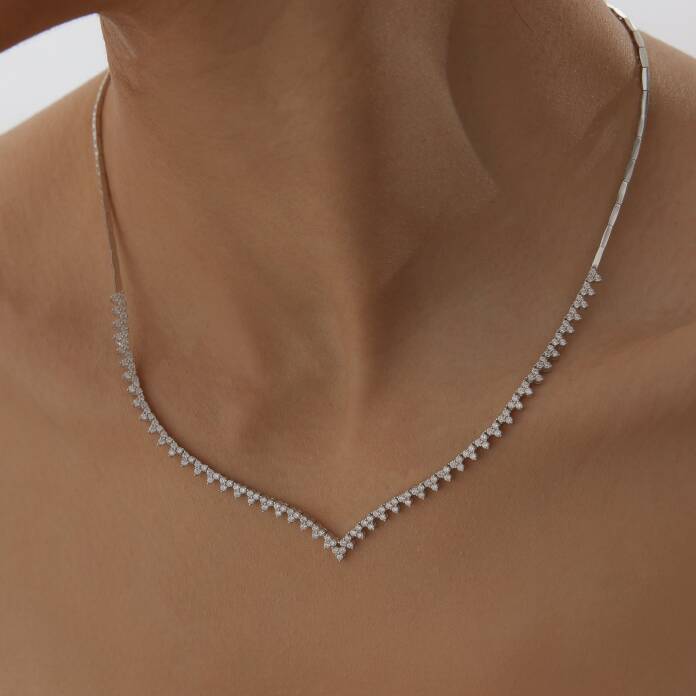 Triangle Taşlı Set - 2