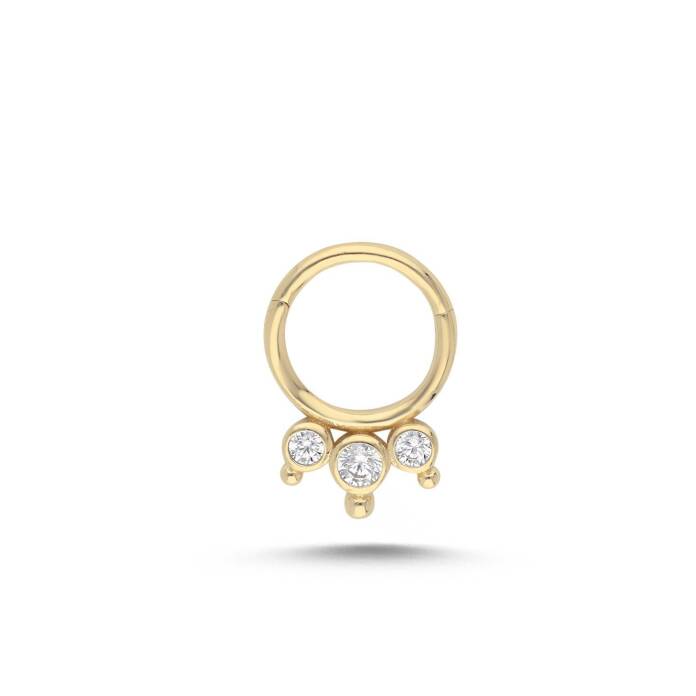 Trio Point Helix Piercing - 1