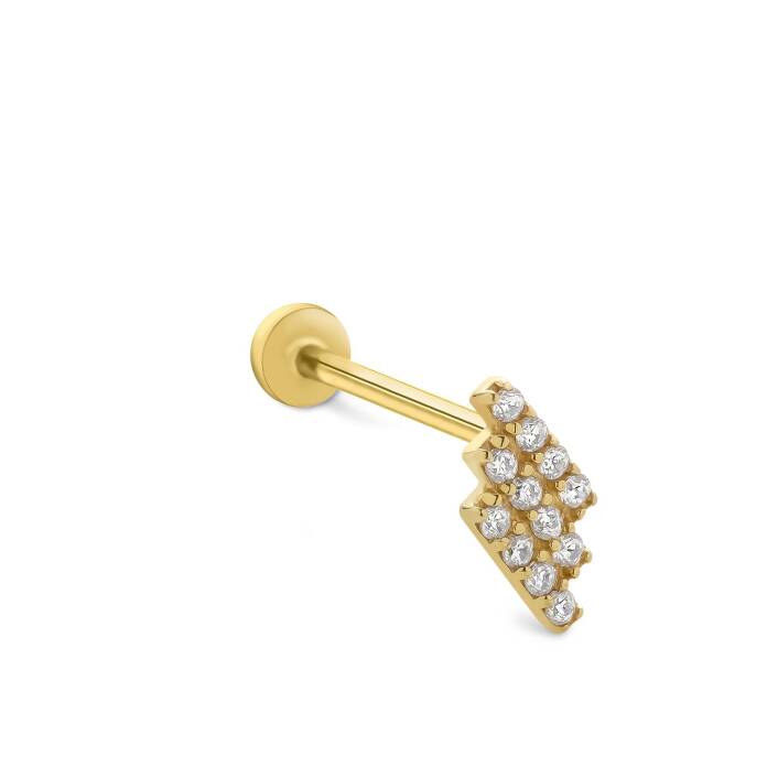 Triple Stick Tragus Piercing - 1