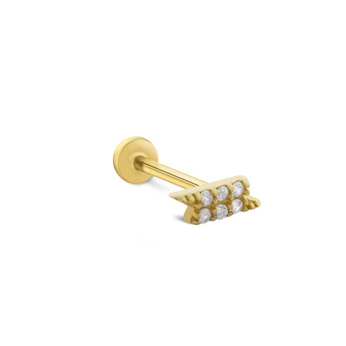 Twix Tragus Piercing - 1