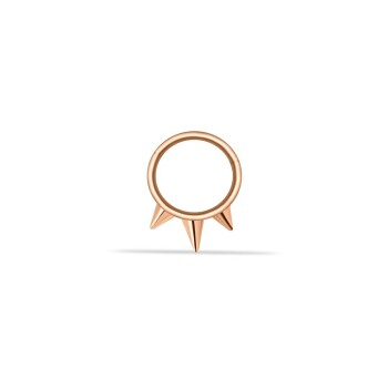 Üç Diken Motifli Helix Piercing - 1