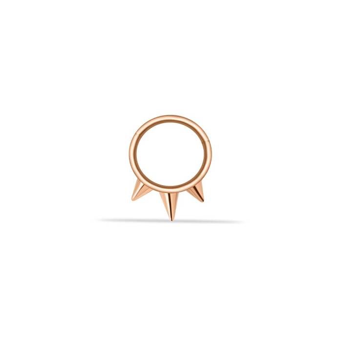 Üç Diken Motifli Helix Piercing - 1