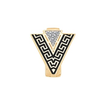 Üçgen Mineli Greek Model Charm - 1