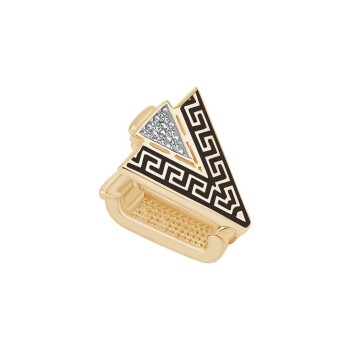 Üçgen Mineli Greek Model Charm - 2