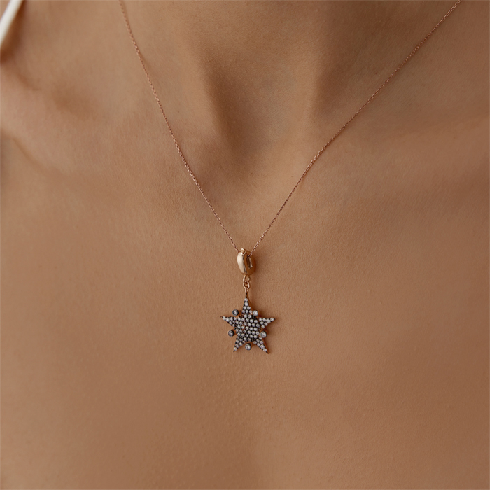 Black Vega Star Kolye - 2