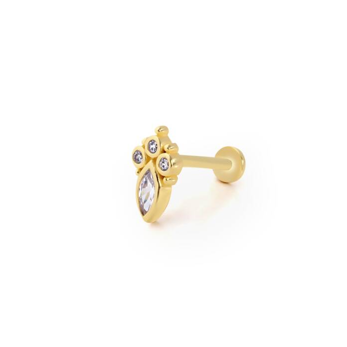 Vintage Tragus Piercing - 1