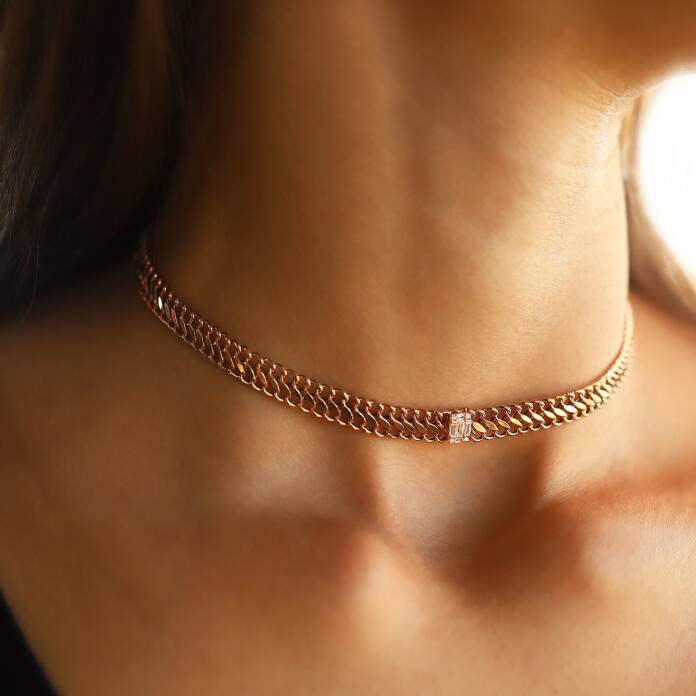 Viyana Baget Choker Kolye - 2