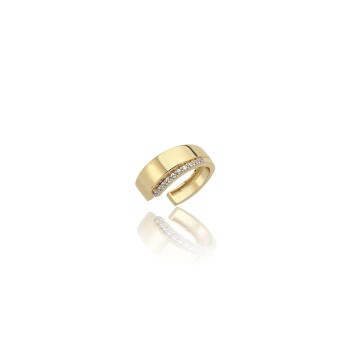 Yanı Taşlı Earcuff - 2