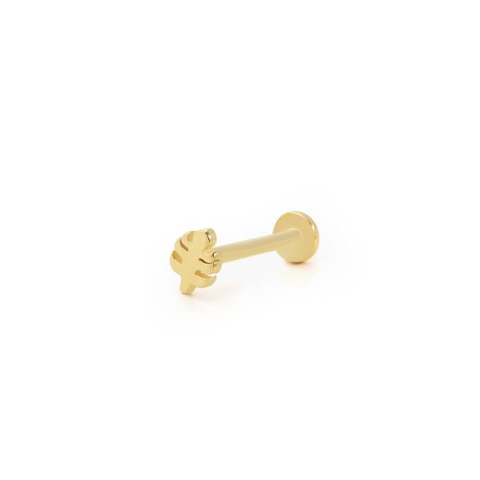 Yaprak Figür Tragus Piercing - 1