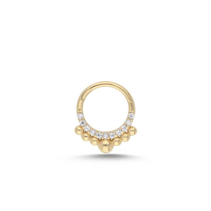 Yarımtur Toplu Helix Piercing - 1