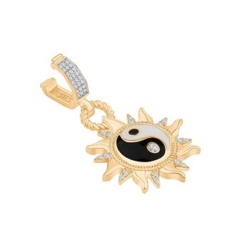 Yin Yang Kolye Ucu Charm - 2
